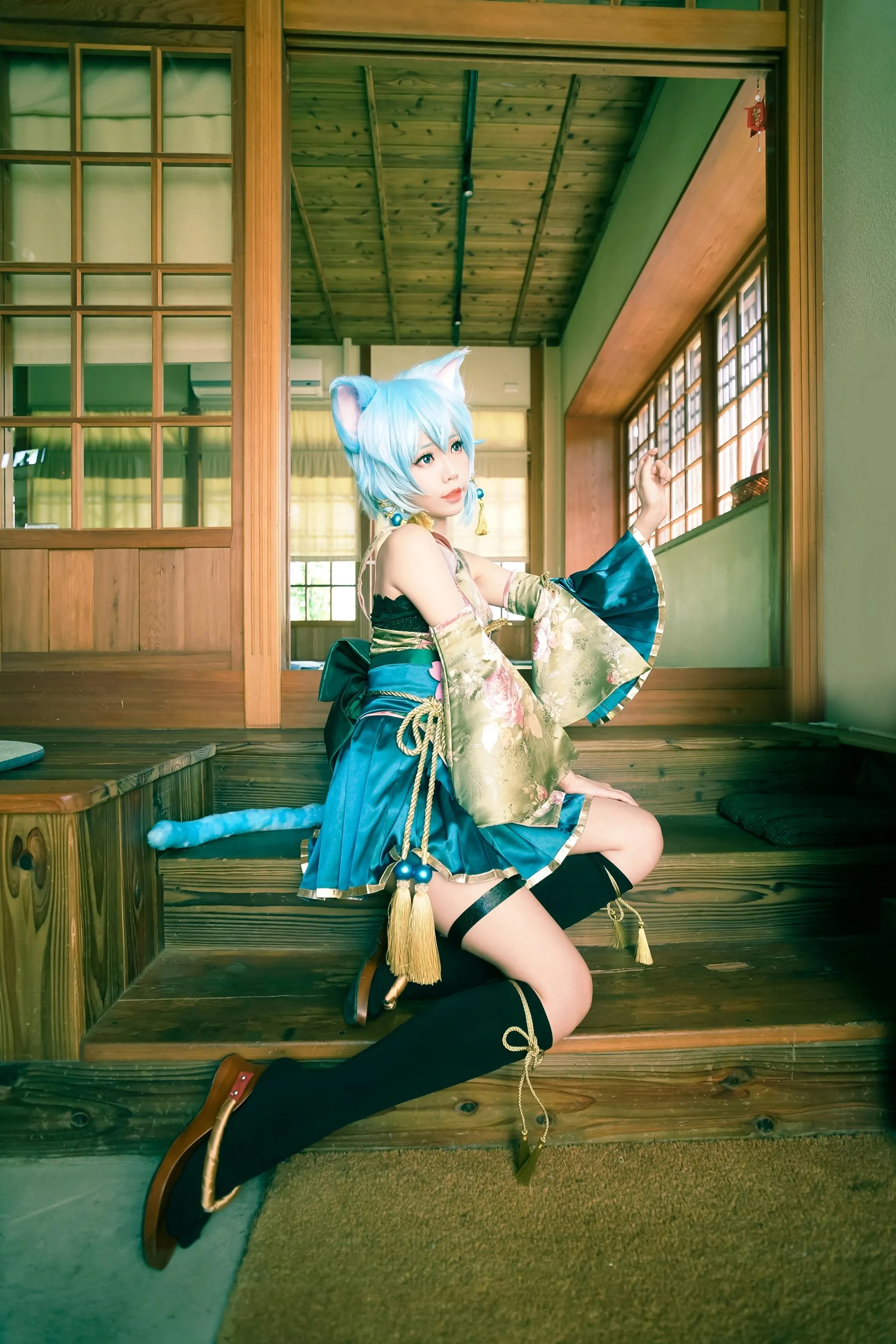 ElyEE子 – NO.23 诗乃-茶室 [28P]插图5
